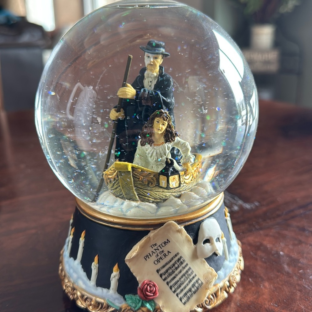 The San Francisco Music Box Co. Phantom of the Opera Snow Globe